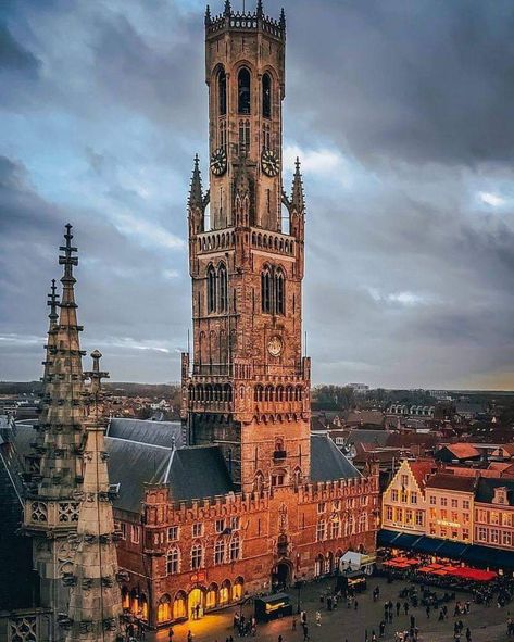 Belgium Bruges Belgium, Bell Tower, Big Ben, Notre Dame, Places To See, Belgium, The City, Tower, Building