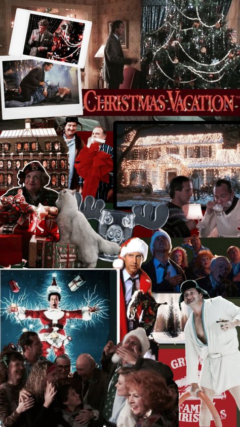 Christmas Movie Background, Christmas Wallpaper Christmas Vacation, White Christmas Movie Wallpaper, Christmas Movie Collage Wallpaper, Christmas Movie Aesthetic Wallpaper, Christmas Wallpaper Movies, Christmas Aesthetic Movie, Christmas Vacation Aesthetic, Christmas Movies Wallpaper