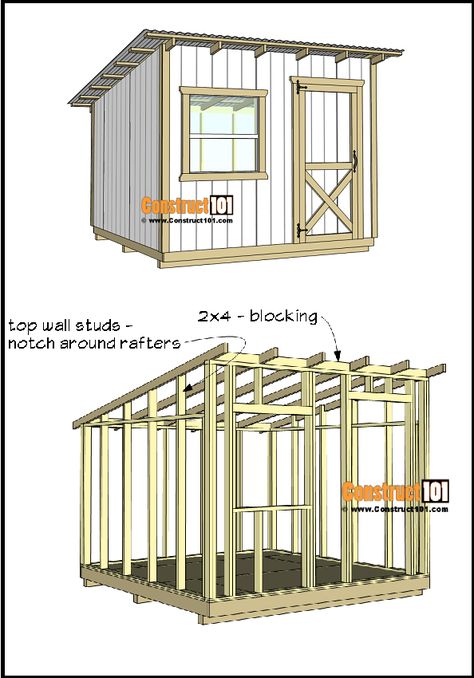 Small Shed Plans, Small Shed, Diy Storage Shed Plans, Shed Blueprints, Building A Storage Shed, Lean To Shed Plans, Diy Storage Shed, Wood Shed Plans, Free Shed Plans