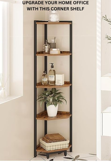 Corner display unit