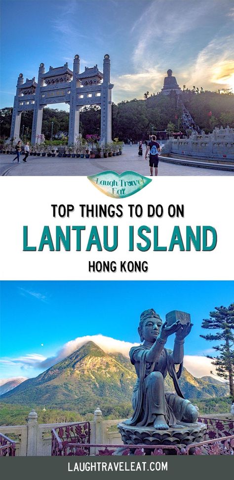 Lantau Island Hong Kong Buddha, Hong Kong Itinerary, Perth Travel, Hong Kong Beaches, Hong Kong Travel Guide, Lantau Island, Vegas Hotels, Disney Tickets, Mountainous Landscape