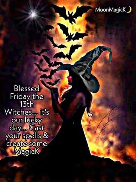 Autumn Aura, Occult Knowledge, My Book Of Shadows, Night Witches, Happy Friday The 13th, Witch Quotes, Inner Witch, Friday 13th, Blessed Friday