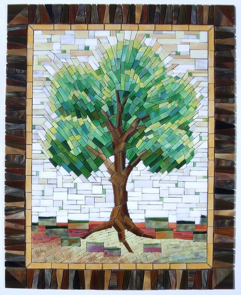 https://flic.kr/p/cysFaW | Sunny Tree | Mosaic glass Tree Mosaic Ideas, Mosaic Tree Art, Mosaic Trees, Making Mosaics, Mosaic Tree, Tree Mosaic, Mosaic Art Diy, Mosaic Garden Art, Mosaic Tile Art