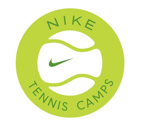 Nike Tennis Camps - c. 2012 Tennis Club Logo Design, Tennis Ball Logo, Padel Logo Ideas, Tennis Graphic Design, Tennis Logo Design, Tennis Branding, Tennis Club Logo, Tennis Shirts Designs, Tennis Logo