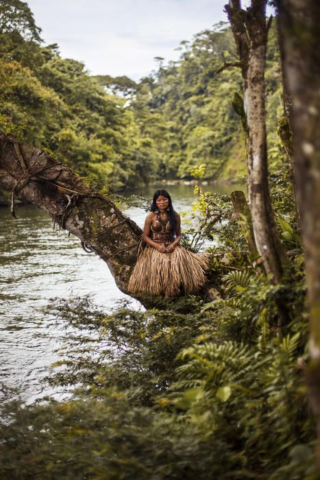 Amazon Rainforest Amazon Rainforest, People Of The World, Photos Of Women, People Around The World, A Tree, Fashion Makeup, Ecuador, Beauty Women, Photo Book