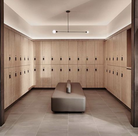 Gym Changing Room, Locker Room Design, Spa Plan, Third Space, Gym Design Interior, Locker Designs, Yoga Studio Design, Gym Lockers, Gym Interior