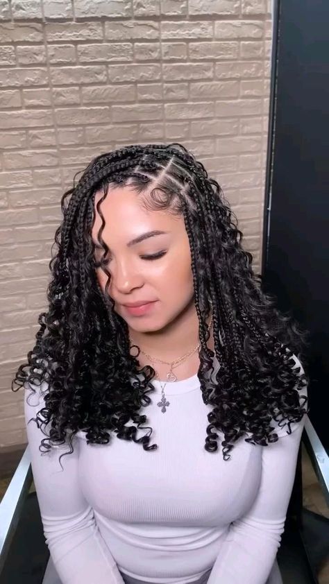 Bob Braids Hairstyles, Short Box Braids Hairstyles, Braided Hairstyles For Black Women Cornrows, Short Box Braids, Big Box Braids Hairstyles, Feed In Braids Hairstyles, Goddess Braids Hairstyles, Braided Cornrow Hairstyles, Box Braids Hairstyles For Black Women