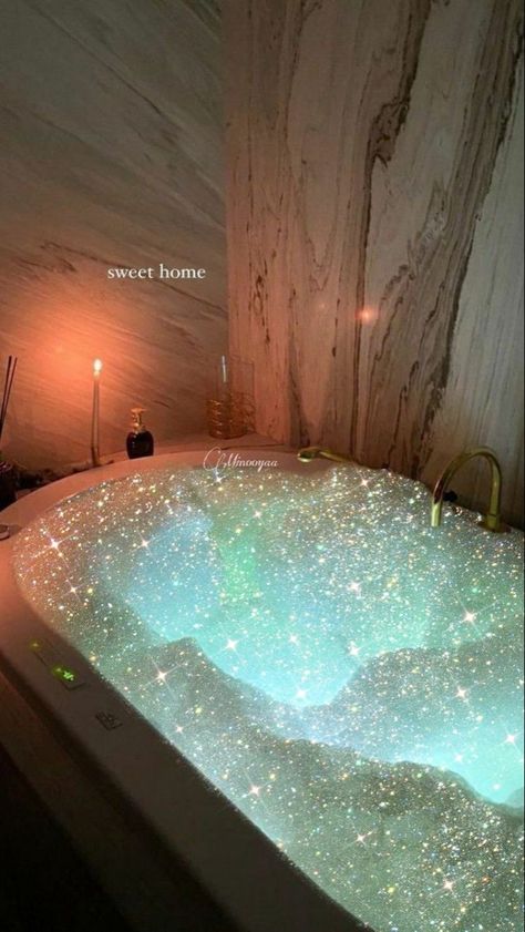 Aesthetic Underwater, Bubble Bath Aesthetic, Underwater Lighting, Aesthetic Bath, Bath Aesthetic, Submersible Led Lights, Spa Rooms, Dream Bath, Pool Lights