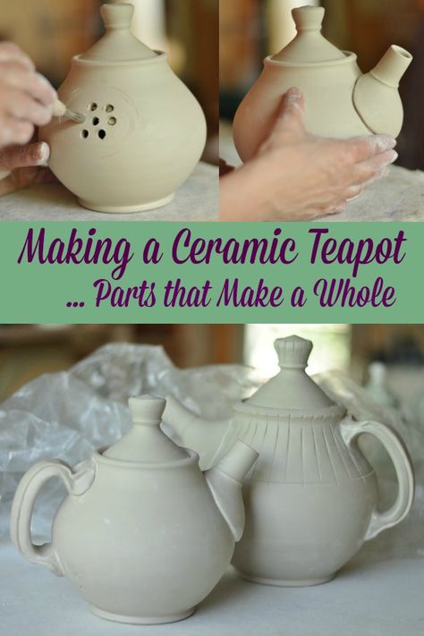 Ceramic Teapots Handmade, How To Make A Ceramic Teapot, Pottery Teapots Wheel, Throwing A Teapot, Teapot Ceramic Handmade, Slab Built Teapot, Clay Teapots Ideas, Ceramic Teapots Handbuilt, Ceramic Teapots Ideas