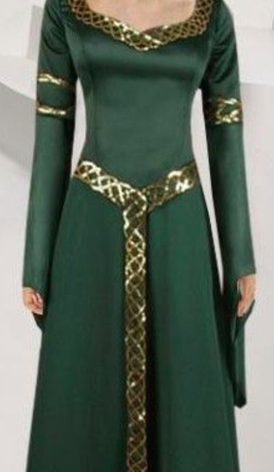 Celtic Dress, Medieval Gown, Medieval Wedding, Fantasy Dresses, Medieval Costume, Medieval Clothing, Medieval Dress, Medieval Fashion, Fantasy Dress