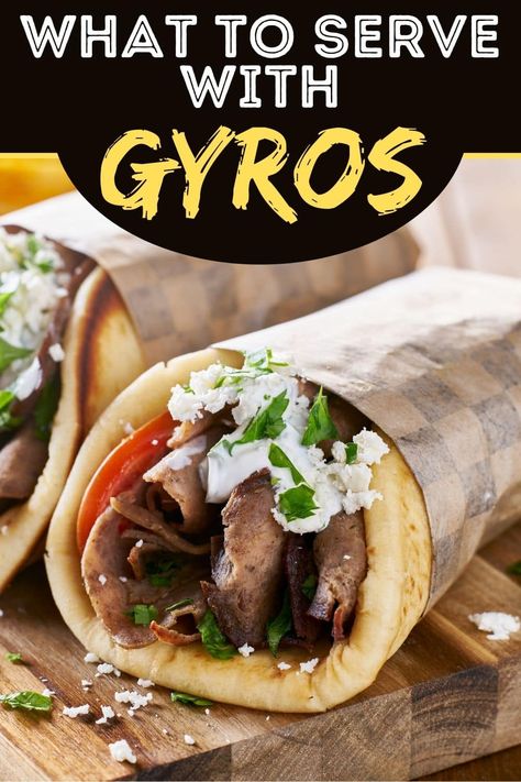 Chicken Gyros Side Dish, What To Serve With Gyros Dinners, Gyro Dinner Sides, Side Dishes For Gyros, Side For Gyros, Gyros Side Dish, Gyro Sides Dish, Side Dish For Gyros, What To Serve With Gyros