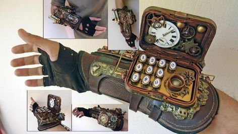 Steampunk Time Machine, Mode Steampunk, Steampunk Aesthetic, Diesel Punk, Style Steampunk, Fantasy Props, Steampunk Cosplay, Steampunk Diy, Steampunk Accessories