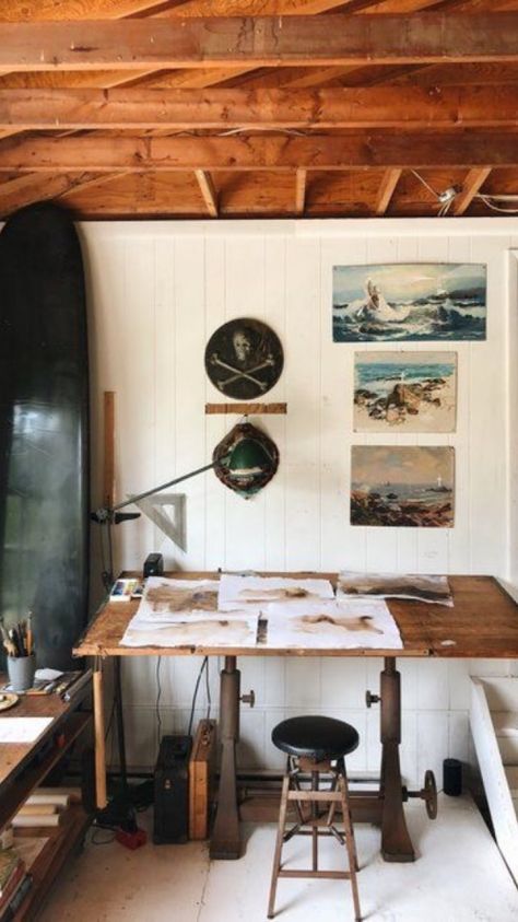 IG: @cupofmeat Colin King, Surf Room, Roman And Williams, Surf House, Surf Shack, Beach Shack, Surf Style, Humble Abode, New Wave