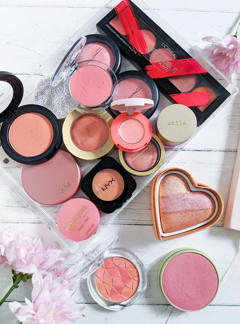 Violet Hollow | My Blush Drawer - Makeup Collection | Blog Post #makeup #blush Makeup Blush Aesthetic, Hogwarts Shifting, Natural Makeup For Blondes, Lady Cave, Best Blush, Shifting Realities, Skincare Ideas, Blush Collection, Mcu Dr