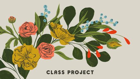 Illustration Practice: Lettering & Florals With Adobe Fresco | Dylan Mierzwinski | Skillshare Dylan Mierzwinski, Illustrator Basics, Practice Lettering, Illustration Practice, Ipad Painting, Paint App, Adobe Fresco, Skillshare Classes, Favorite Lyrics