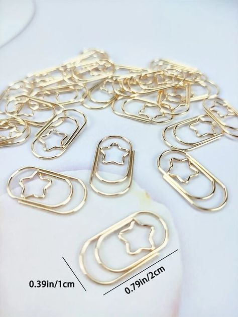 50pcs Solid Paper Clip, Minimalist Iron Mini Nonskid Paper Clip For Office, School | SHEIN UK School School, Paper Clips, Office School, Paper Clip, School Supplies, 10 Things