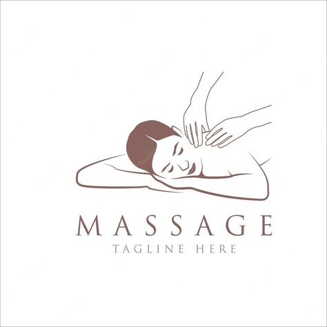 Massage Hands Art, Massage Icon, Massage Illustration, Massage Branding, Holistic Massage, Massage Logo, Logo Branding Design, Massage Business, Spa Logo