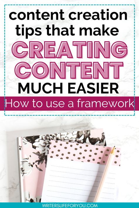 Do you want to learn how to make more money with the content you create? Are you trying to figure out why content creation is so easy for others? Click here to read this post on how to create a content creation framework with smart content creation tips you can apply today. content creation apps | content creation business | content creation tools | content creation examples via @writerslifeforyou Content Creating Tips, Content Creation Tips, Content Creation Tools, Learn Seo, Freelance Writing Jobs, Business Content, Guide To The Galaxy, Social Media Marketing Plan, Content Planning