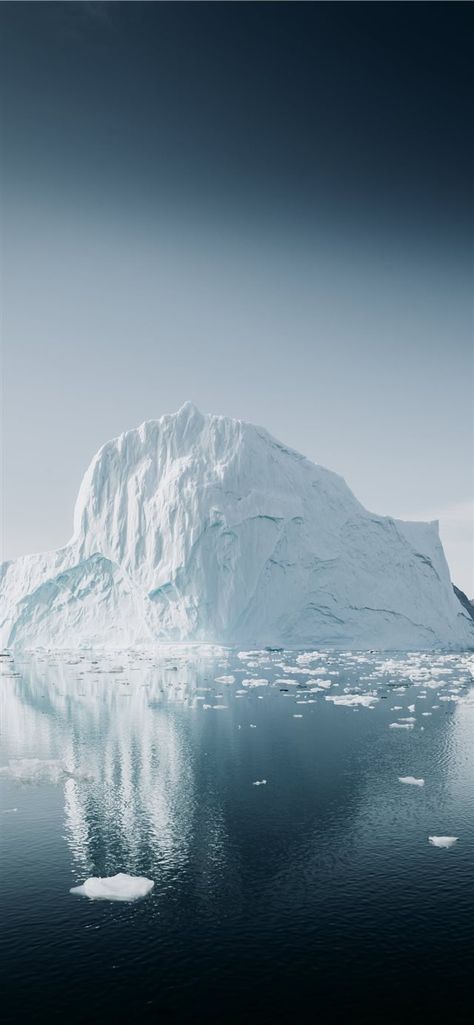 Arctic Iceberg  reflected iPhone X wallpaper #cold #winter #polar #Greenland  #Wallpaper #Background #iPhoneX #iPhoneXS #iPhoneXR Free Winter Wallpaper, Ice Pictures, Wim Hof, Pole Nord, Image Nature, Sea Level Rise, Conceptual Photography, Winter Wallpaper, Wallpaper Free Download