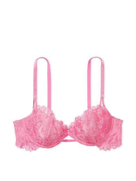 Buy Wicked Unlined Balconette Bra - Order Bras online 5000005210 - Victoria's Secret US Cute Lace Bras, Bras Cute, Lingerie Victoria Secret, Xmas Clothes, Bras Pink, Pretty Bra, Pink Bras, Hot Pink Bra, Bra Collection