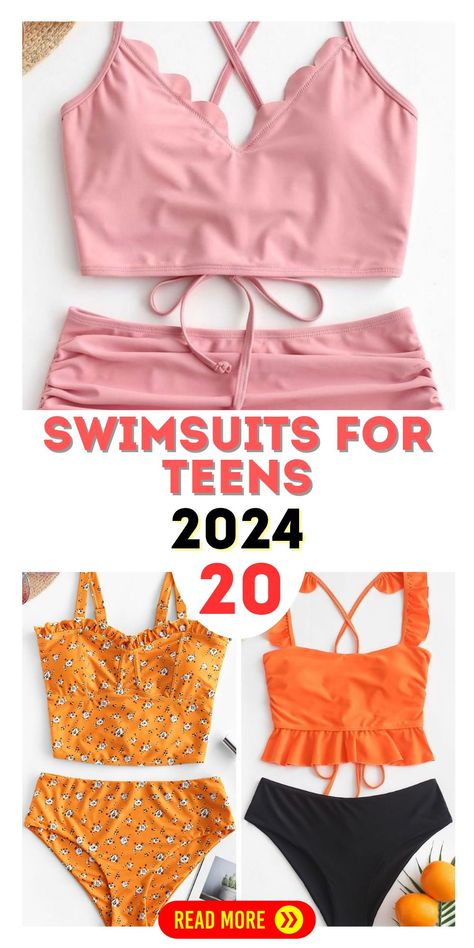 Get ready for summer 2024 with our selection of cute swimsuits for teens, featuring the latest trends in swimwear. From modest one-pieces to trendy two-pieces, find the perfect swimsuit to express your unique style and enjoy every moment of the summer season. Teen Swimwear, Preppy Patterns, Summer 2024 Trends, Swimsuits Modest, Preppy Trends, Aesthetic Swimsuit, Shein Finds, Swimwear 2024, Unique Swimsuits