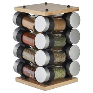 Cole & Mason Spice Carousels | Spice Racks | Herb & Spice Jars | coleandmasonusa.com Tiered Spice Rack, Spice Carousel, Bamboo Spice Rack, Revolving Spice Rack, Homemade Curry, Wooden Spice Rack, Spice Rack Organiser, Cumin Seeds, Rice Pilaf