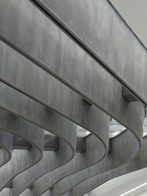 MAXXI MUSEUM by Zaha Hadid Architects Maxxi Museum, Hadid Architecture, Architecture Journal, Online Architecture, Zaha Hadid Architecture, Zaha Hadid Design, Material Properties, Concrete Construction, Modern Architecture Design