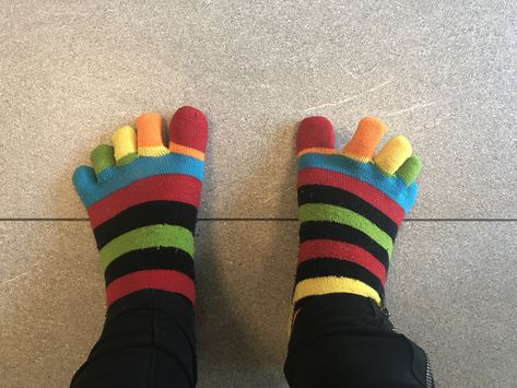 Weird Socks, Ugly Socks, Silly Socks, Crochet Tips, Crochet Socks, Toe Socks, Long Socks, Winter Glove, Christmas Birthday