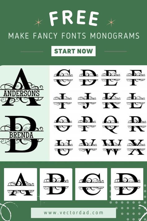 Monogram Letters Font, Cricut Monogram Font, Free Svg Fonts, Monogram Generator, Free Monogram Fonts, Christmas Fonts Free, Monogram Maker, Fancy Font, Cricut Monogram