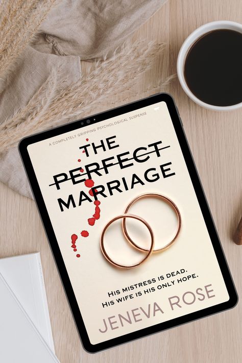 A book review of The Perfect Marriage by Jeneva Rose. The Perfect Marriage Book Aesthetic, The Perfect Marriage Book, Perfect Marriage Book, Jeneva Rose, Sarah Morgan, Rose Book, The Perfect Marriage, Marriage Books, Defense Attorney