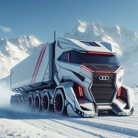 Future Explored (@xperia.ai) • Photos et vidéos Instagram Futuristic Truck, Scifi Vehicle, Ambulance Truck, Concept Vehicles Sci Fi, Armored Car, Futuristic Cars Design, Future Transportation, Future Trucks, Armored Truck