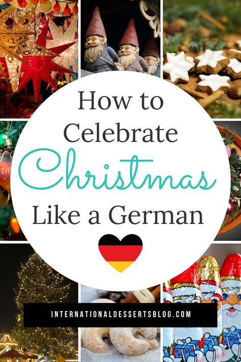 German Christmas Table Decorations, German Christmas Ornaments Diy, Traditional German Christmas Decorations, German Holiday Traditions, German Christmas Decorations Diy, Traditional German Christmas Dinner, Germany Christmas Traditions, Dutch Christmas Decorations, German Treats