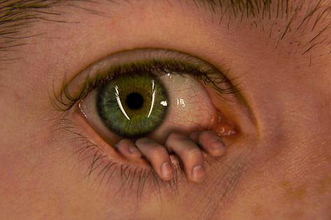 Magic Eye Pictures, Creepy Eyes, Eye Pictures, Gambar Figur, Magic Eyes, Foto Tips, Eye Art, Creative Photos, Surreal Art