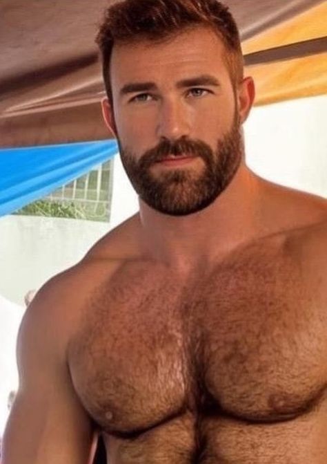 Chest Hair Men Muscle, Hot Viking Men, Hot Men Cake, Men Armpit Hair, Buff Redhead Men, Handsome Russian Men, Chubby Guy Reference, Red Hair Man, Big Beard Styles