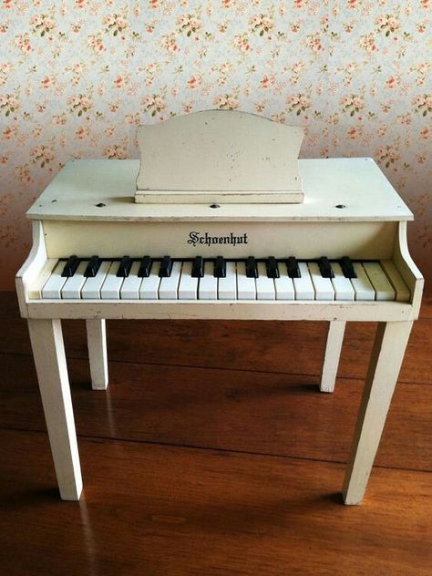 Vintage Schoenhut Toy Piano circa 1950's | Piano, Toys and Vintage Vintage Home Decor Antiques, Gender Neutral Toys, Toy Piano, Toy Instruments, Kids Musical Instruments, Vintage Repurposed, Estate Sale Finds, Toddler Room, Play Music