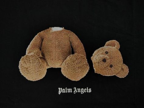 Palm Angels, The Bear, Bears, Teddy Bear, Black