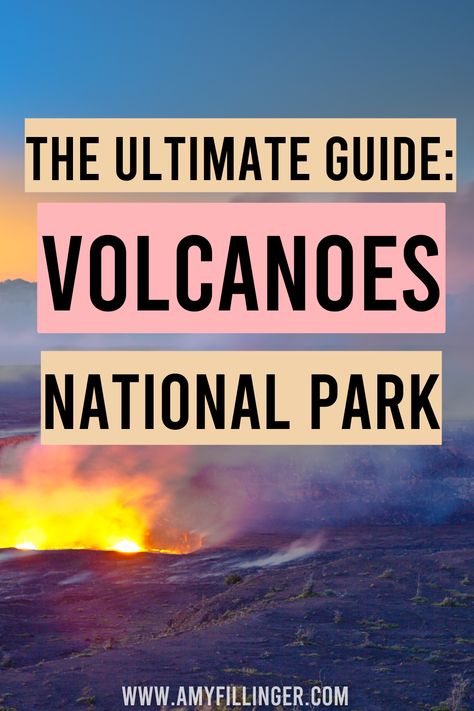 Are you planning a Big Island vacation? You don't want to miss one of the best things to do on the Big Island, visiting Volcanoes National Park. This guide to Volcanoes National Park will help you see an active volcano in Hawaii #volcanoesnationalpark #bigisland #hawaiivacation #hawaiitravelagent Volcano National Park Hawaii, Volcanoes National Park Hawaii, Things To Do Inside, Hawaii Trip Planning, Big Island Travel, Hawaii Volcanoes National Park, Hawaii Volcano, Big Island Of Hawaii, Hawaii Trip