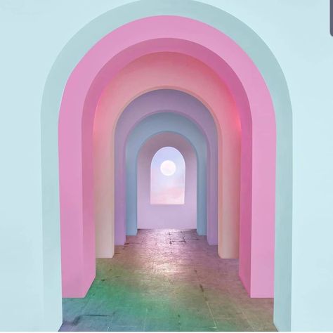 Pastel Tones Aesthetic, Muted Rainbow Aesthetic, 90s Pastel Aesthetic, Pastel Asthetics Photos, Pastel Rainbow Mural, Pastel Pop Aesthetic, Cool Kids Aesthetic, Bright Colours Aesthetic, Pastels Aesthetics