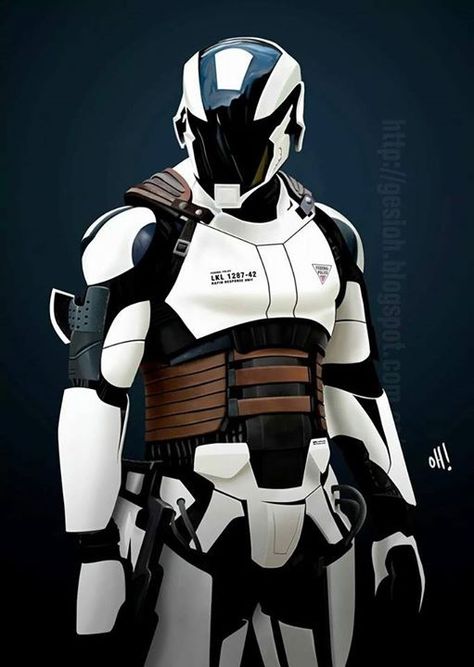 Stormtrooper Space Armor, Concept Art Landscape, Sci Fi Armor, Futuristic Armor, Futuristic Armour, Total Recall, Sci-fi Armor, Future Soldier, Suit Of Armor