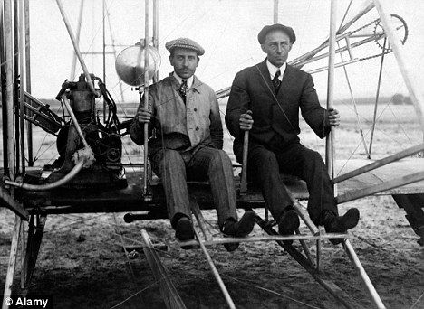 Breakthrough: The first stage in the evolution of flying began on the day the Wright Brothers made the first controlled, powered flight in 1... Airplane History, Wilbur Wright, Wright Flyer, Flying Together, Free Energy Generator, Aptitude Test, Wright Brothers, Kitty Hawk, Flying Car