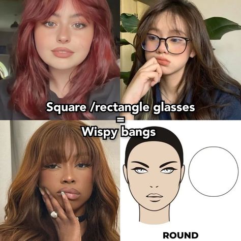 Which one is your face shaped ?? facetips #roundface #ovalface #heartface #diamondface #longface #oblongface #triangleface #foryou #foryoupage Neckline For Round Face Shape, Haircuts For Circle Face Shape, Bangs For Heart Shaped Face, Heart Shaped Face Glasses, Hairstyles For Round Face Shape, Hairstyles Round Face, Relaxed Hair Journey, Heart Shaped Face, Heart Shaped Face Hairstyles