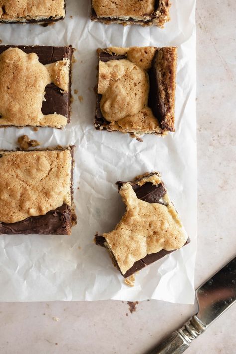 Oatmeal Fudge Bars | Fresh Bean Bakery Oatmeal Fudge, Oatmeal Cookie Dough, Orange Zest Cake, Oatmeal Fudge Bars, Oatmeal Flour, Oatmeal Cookie Bars, Ginger Cookie Recipes, Fudge Bars, Oatmeal Cookie