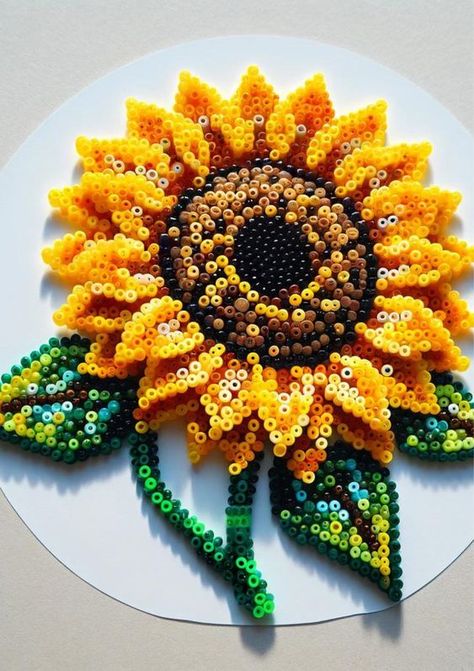 Discover an ocean of creative perler bead ideas💡! Get unique patterns and colour combos to revamp your craft game. Joins us on a beading journey! #BeadCreativity Perler Beads Projects, Hama Bead Flowers, Ocean Perler Bead Patterns, Perler Bead 3d Patterns, Flower Perler Bead Patterns, Perler Beads Ideas 3d, Cute Perler Bead Patterns, 3d Perler Bead Patterns, Perler Beads Art