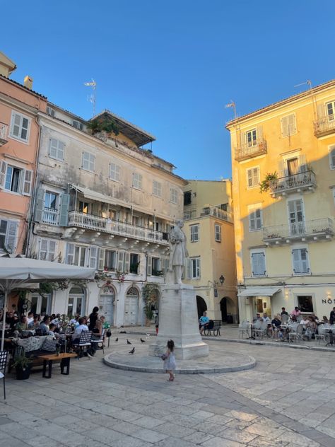 corfu town greece Corfu Town, Corfu Greece, Travel Places, Corfu, First Class, Pretty Pictures, Old Town, Places To Travel, Greece