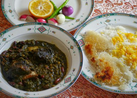 Gorme Sabzi Recipe, Gorme Sabzi, Ramadan Meals, Persian Stew, Beef And Beans, Iranian Recipes, The Stew, Food Beef, Persian Language