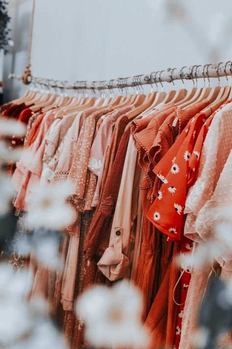 Clothes On Rack Photography, Online Selling Dress Photography Ideas, Thrift Clothes Photography Ideas, Clothes Cover Photo, Ukay Ukay Photoshoot Ideas, Online Shop Photo Ideas, Flat Lays Clothing, Flat Lay Fashion Photography, Clothing Flat Lay Ideas