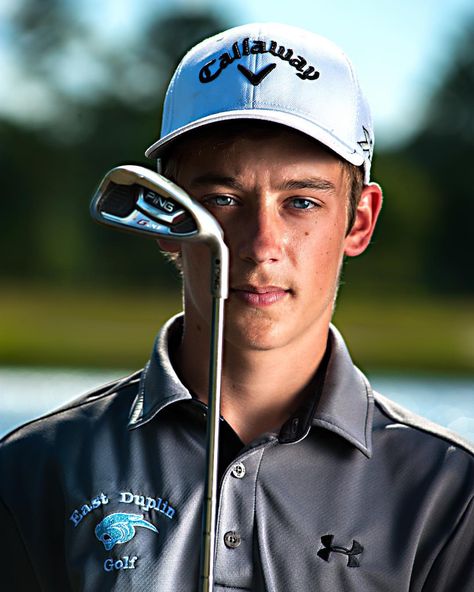 East Duplin High School Golf Team Portaits Individual School Portraits Senior Photography Zamora Photography North Carolina Photographer High School Golf Team, Golf Senior Pictures, High School Golf, Senior Photos Boys, Golf Pictures, Boys Golf, Golf Photography, Senior Boy Poses, Golf School