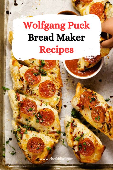 12+ Best Wolfgang Puck Bread Maker Recipes to Try Today Wolfgang Puck Recipes, Croissant Bread, Gourmet Food Plating, Honey Bread, Apple Cinnamon Bread, Cranberry Orange Bread, Cinnamon Swirl Bread, White Bread Recipe, Bread Maker Recipes