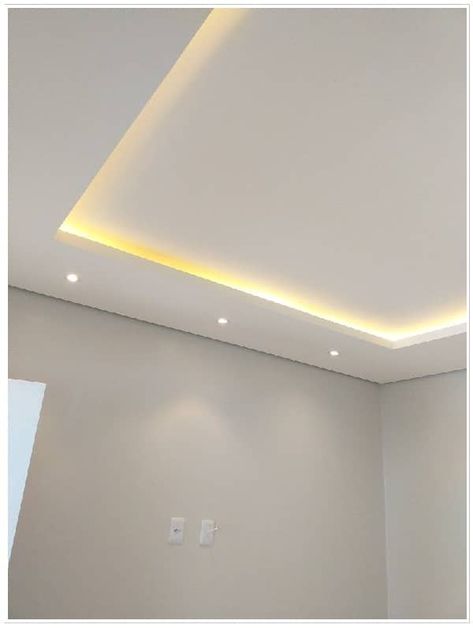 False Ceiling: Types of False Ceilings | Pros and Cons of a False Ceiling Ceiling Ideas For Small Rooms, Gypsum Ceiling Lights, False Roofing Ideas, Plafond Design Gypsum, Gepson Board Design Modern, Cartongesso Interior Design, Simple Gypsum Ceiling Designs, Controsoffitto Design, Roof Lights Ideas Ceilings