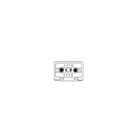 Minimal Tattoo Music, Fred Again Tattoo, Cassette Tattoo, Wallpaper Musik, Friend Tats, Minimal Book, 심플한 그림, Dibujo Simple, Arte Peculiar